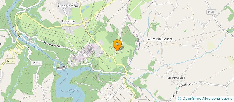 localisation de l'entreprise STEFAPRI à CUZION