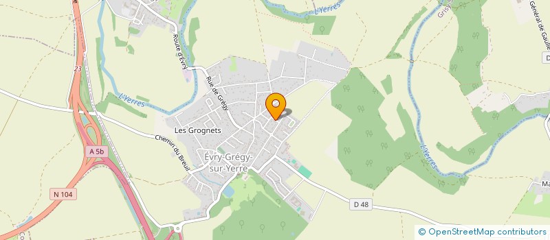 localisation de l'entreprise STEFAR à GRISY-SUISNES