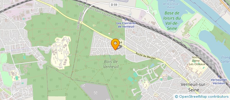 localisation de l'entreprise STEFAX  VERNEUIL-SUR-SEINE