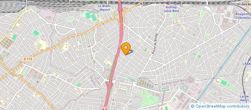 localisation de l'entreprise STEFELEC à AULNAY-SOUS-BOIS