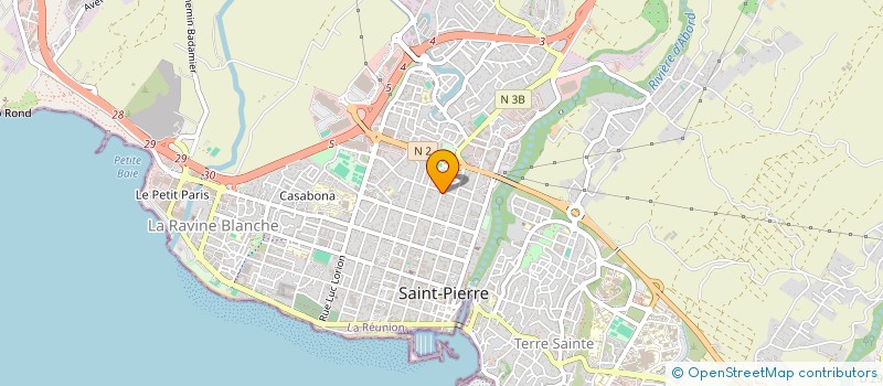 localisation de l'entreprise STEFF  SAINT-PIERRE