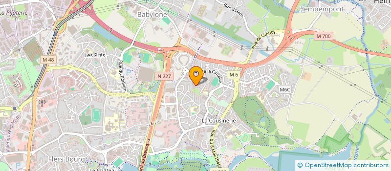 localisation de l'entreprise STEFFE INVEST  DOUVRIN