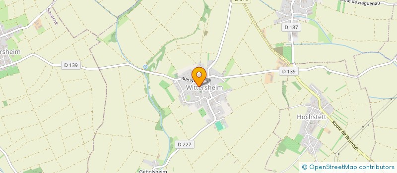 localisation de l'entreprise STEFFEN DENIS ET FILS  WITTERSHEIM