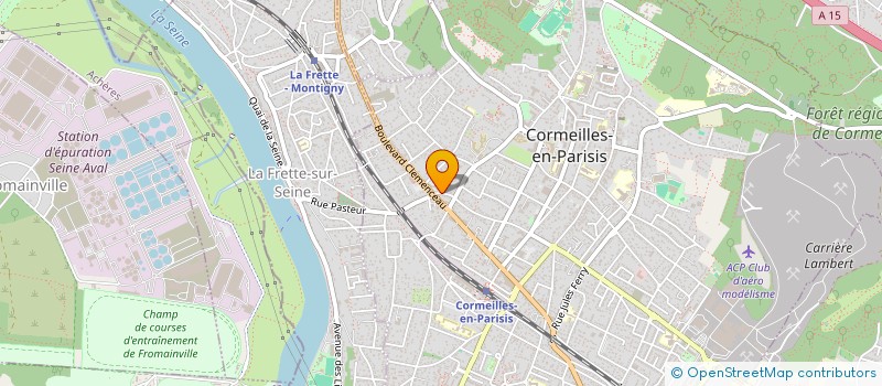 localisation de l'entreprise STEFFROID  CORMEILLES-EN-PARISIS