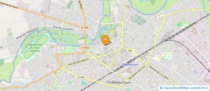 localisation de l'entreprise STEFI à CHATEAUROUX