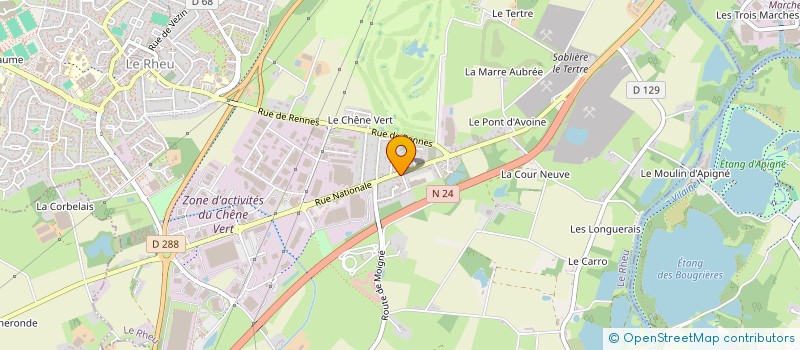 localisation de l'entreprise STEFICO SARL à LE RHEU