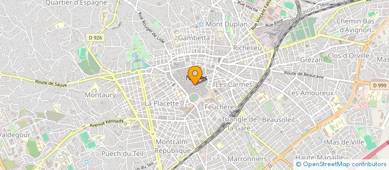 localisation de l'entreprise STEFIL à NIMES