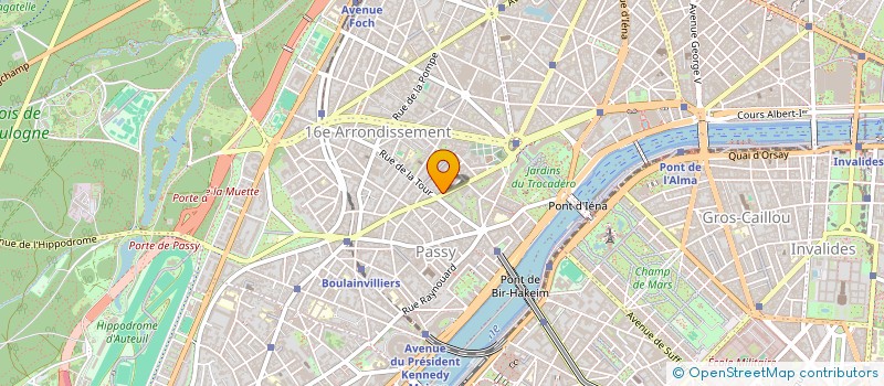 localisation de l'entreprise STEFIZ ADVISORY  PARIS