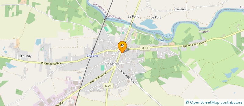 localisation de l'entreprise STEFKA à CHABRIS