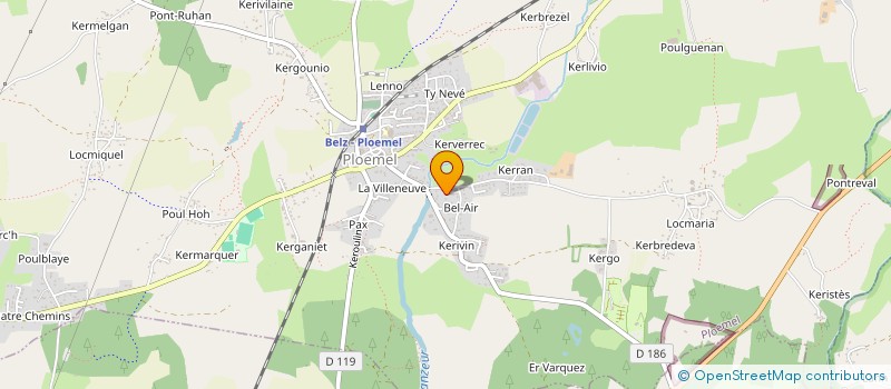 localisation de l'entreprise STEFLOMA  PLOEMEL