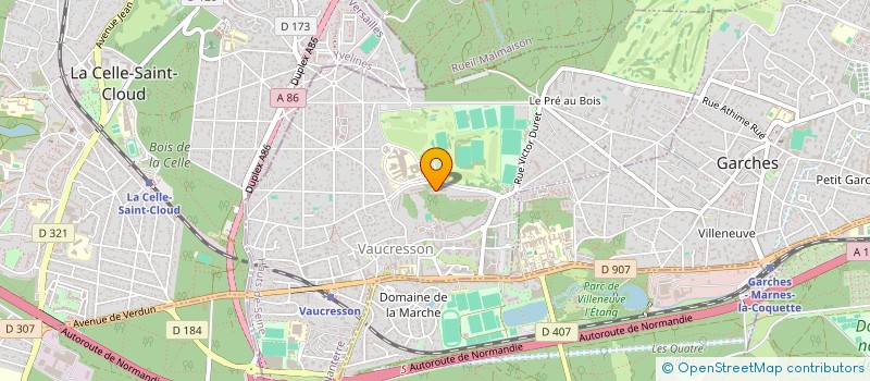localisation de l'entreprise STEFOGLO à VAUCRESSON