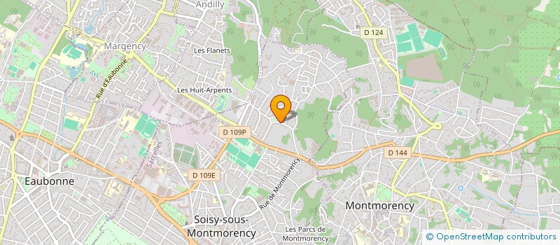 localisation de l'entreprise STEFORIZON  SOISY-SOUS-MONTMORENCY
