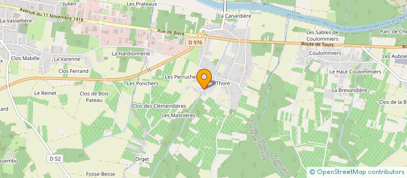 localisation de l'entreprise STEFSO  CIVRAY-DE-TOURAINE