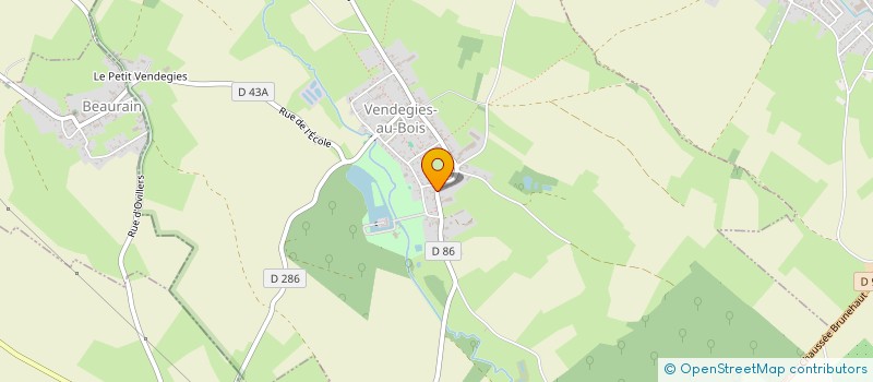 localisation de l'entreprise STEFSUG à VENDEGIES-AU-BOIS
