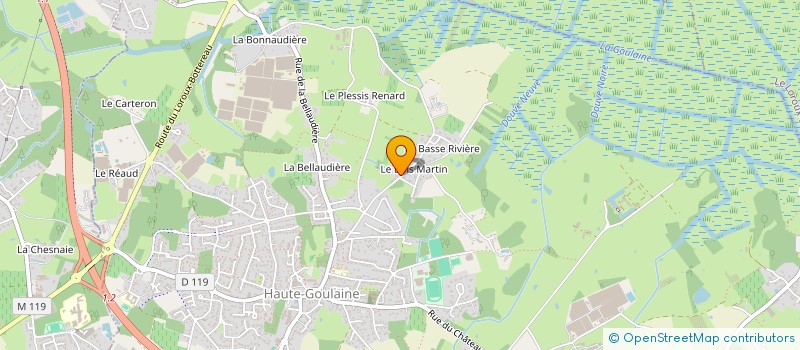 localisation de l'entreprise STEG  HAUTE-GOULAINE