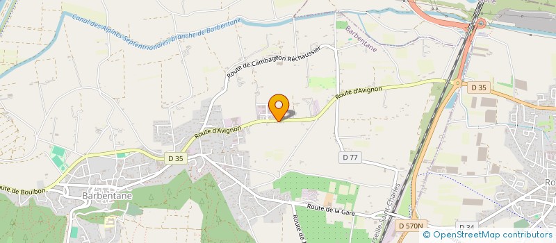 localisation de l'entreprise STEG ROBOTICS  BARBENTANE