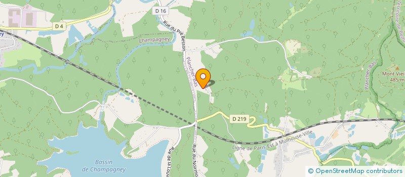 localisation de l'entreprise STEGA  PLANCHER-BAS