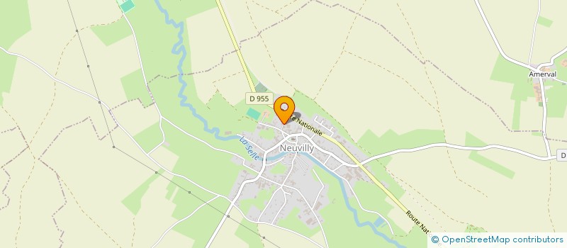 localisation de l'entreprise STEGAB à NEUVILLY