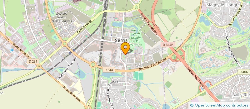 localisation de l'entreprise STEGI  SERRIS