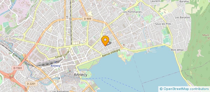 localisation de l'entreprise STEGID à ANNECY