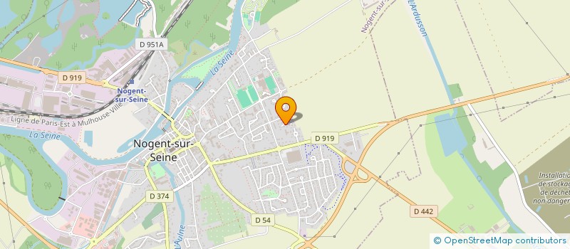 localisation de l'entreprise STEIB IMMO  NOGENT-SUR-SEINE