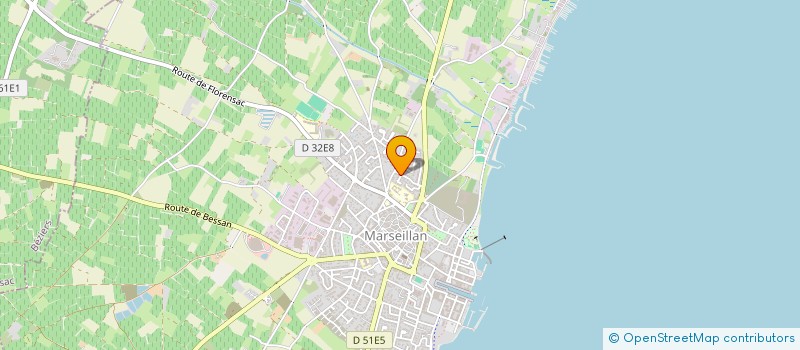 localisation de l'entreprise STEICHEN COUILLEROT MENUISERIE à MARSEILLAN