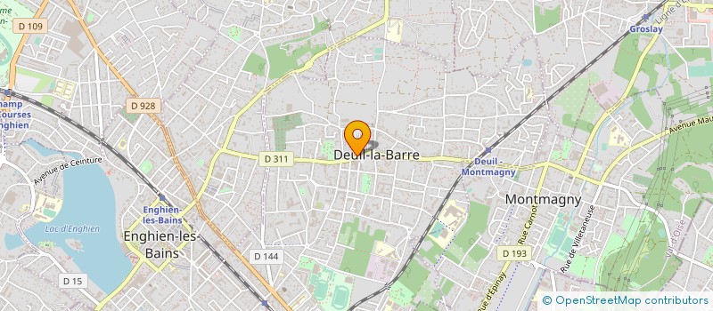 localisation de l'entreprise STEICHEN OPTIQUE à DEUIL-LA-BARRE