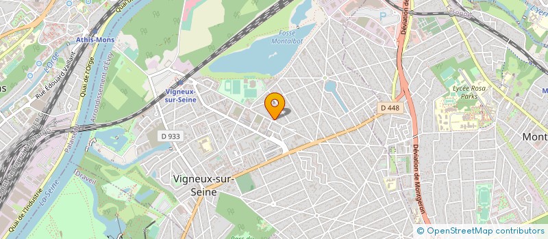 localisation de l'entreprise STEID à VIGNEUX-SUR-SEINE