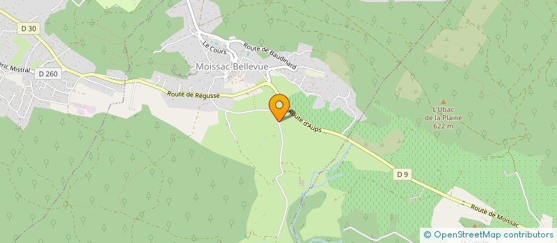 localisation de l'entreprise STEIDL-CHAUFFOUR  MOISSAC-BELLEVUE