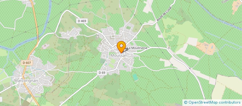 localisation de l'entreprise STEILIS  MOUSSAN