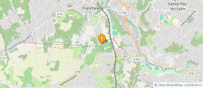 localisation de l'entreprise STEIMMO  CHAPONOST