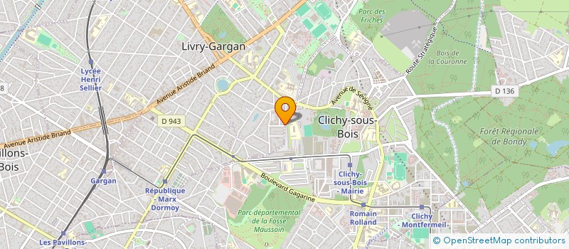 localisation de l'entreprise STEIN S A R L  LIVRY-GARGAN