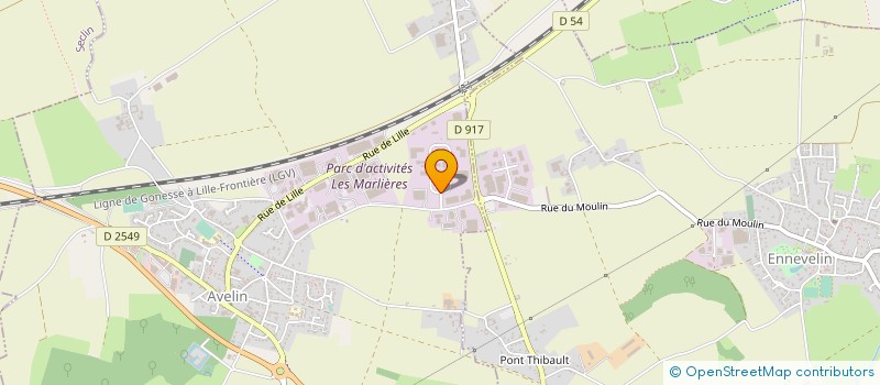 localisation de l'entreprise STEINEL FRANCE à AVELIN