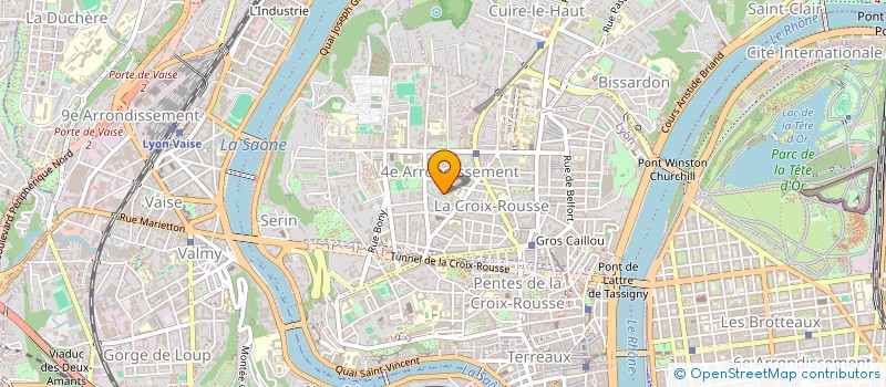 localisation de l'entreprise STEINER CONSEIL & FORMATION à LYON