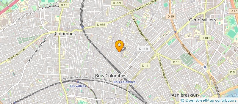 localisation de l'entreprise STEINER CONSEILS à BOIS-COLOMBES