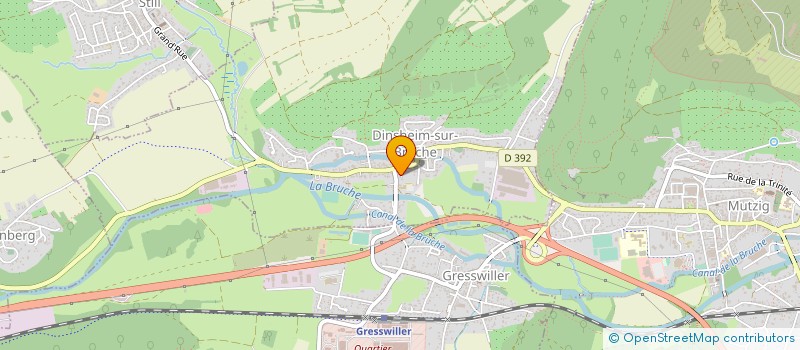localisation de l'entreprise STEINER ENERGIES NOUVELLES à DINSHEIM-SUR-BRUCHE