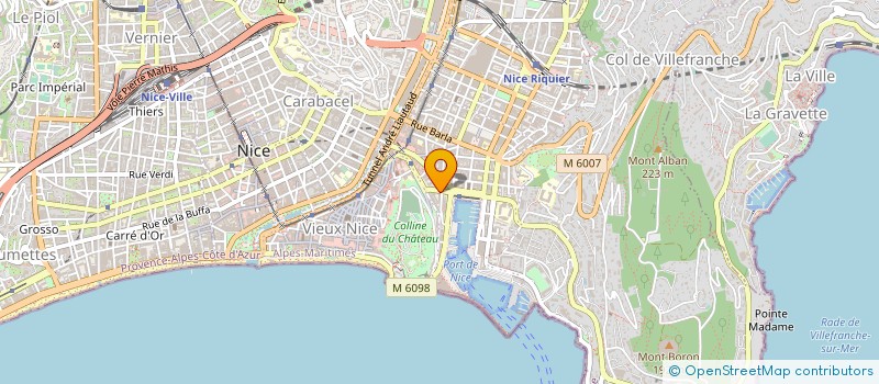 localisation de l'entreprise STEINER PROPRIETE SCI  NICE