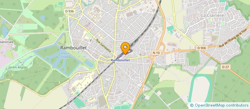 localisation de l'entreprise STEINS GATE  RAMBOUILLET