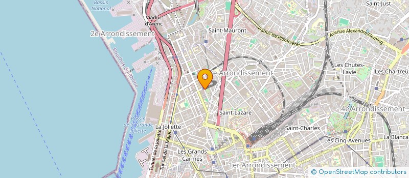 localisation de l'entreprise STEISY à MARSEILLE