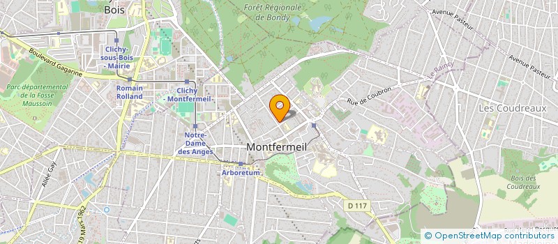 localisation de l'entreprise STEJEDA  MONTFERMEIL