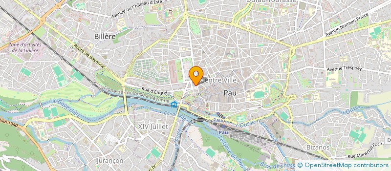 localisation de l'entreprise STEKADANORU à PAU