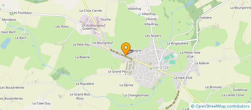 localisation de l'entreprise STEL'ART  VAL-D'IZE