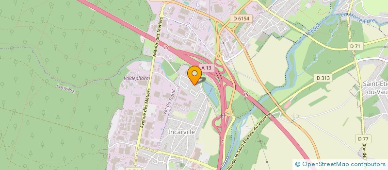 localisation de l'entreprise STEL DESIGN  INCARVILLE