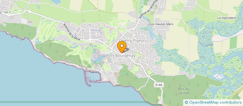 localisation de l'entreprise STELA  TALMONT-SAINT-HILAIRE