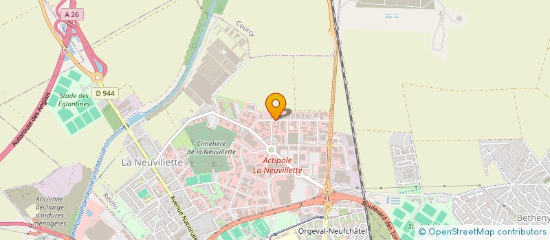 localisation de l'entreprise STELA  REIMS