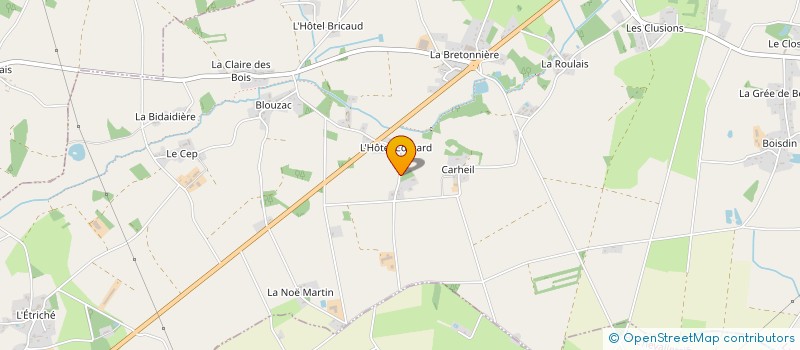 localisation de l'entreprise STELA  LA GRIGONNAIS