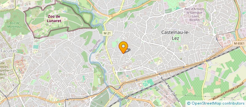 localisation de l'entreprise STELA à CASTELNAU-LE-LEZ