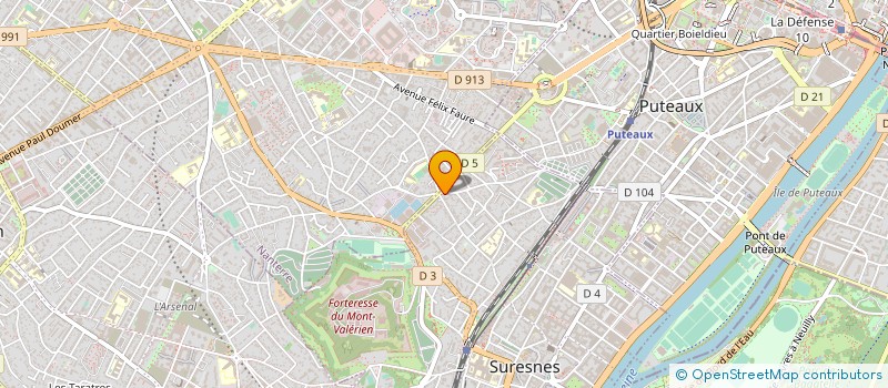 localisation de l'entreprise STELA IMMO à SURESNES
