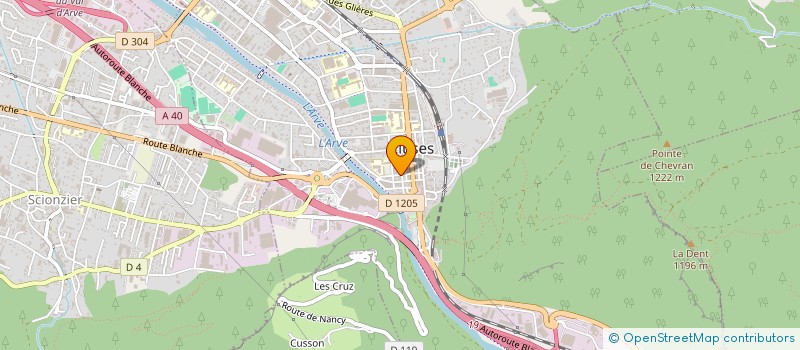 localisation de l'entreprise STELA LINGERIE  CLUSES