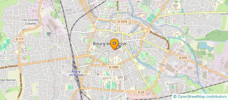 localisation de l'entreprise STELADO  BOURG-EN-BRESSE